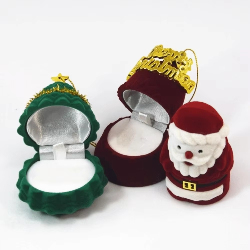 Cloche de noël boîte à bijoux