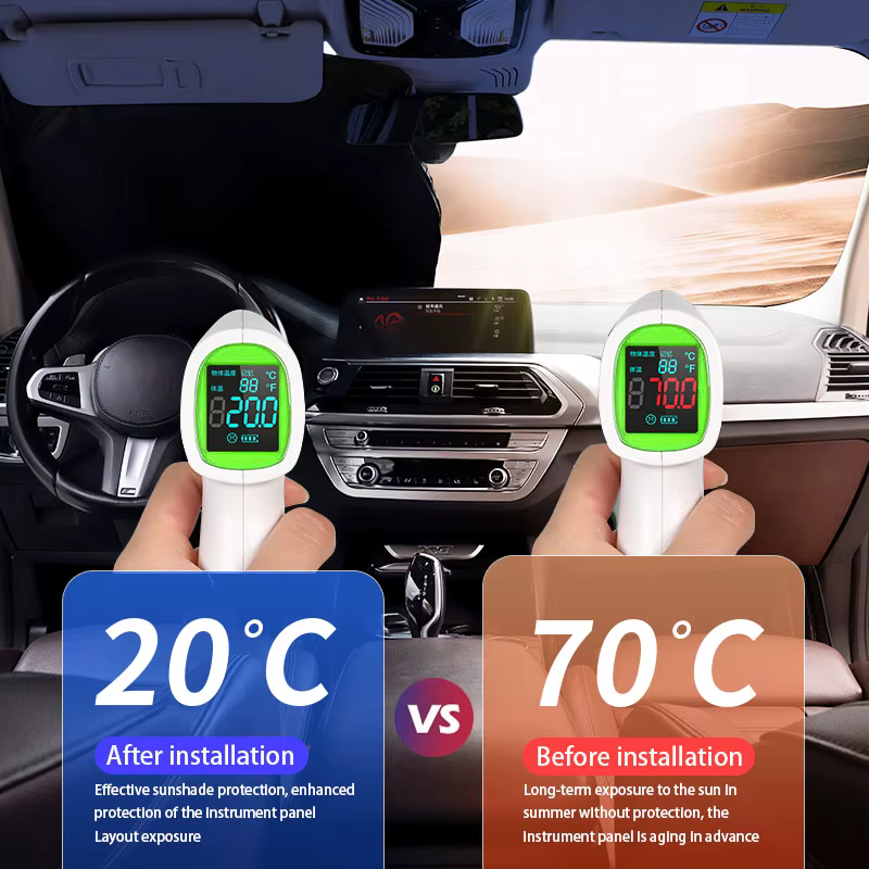 Pare-soleil pour pare-brise avant de voiture