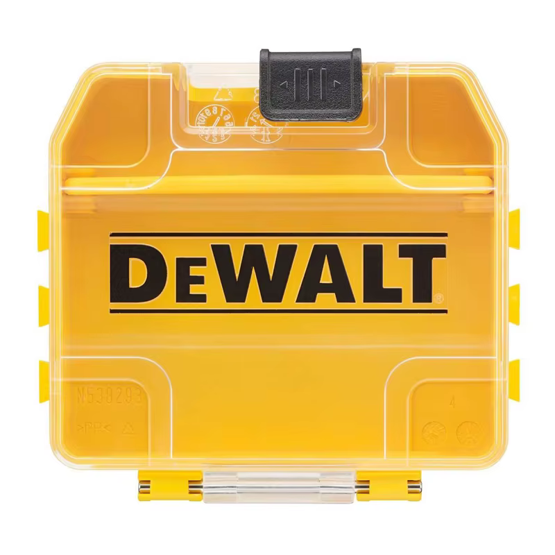 DEWALT Original petit moyen grand boîtier boîte à outils déflecteur foret support bricolage outil multifonctionnel accessoire ensemble