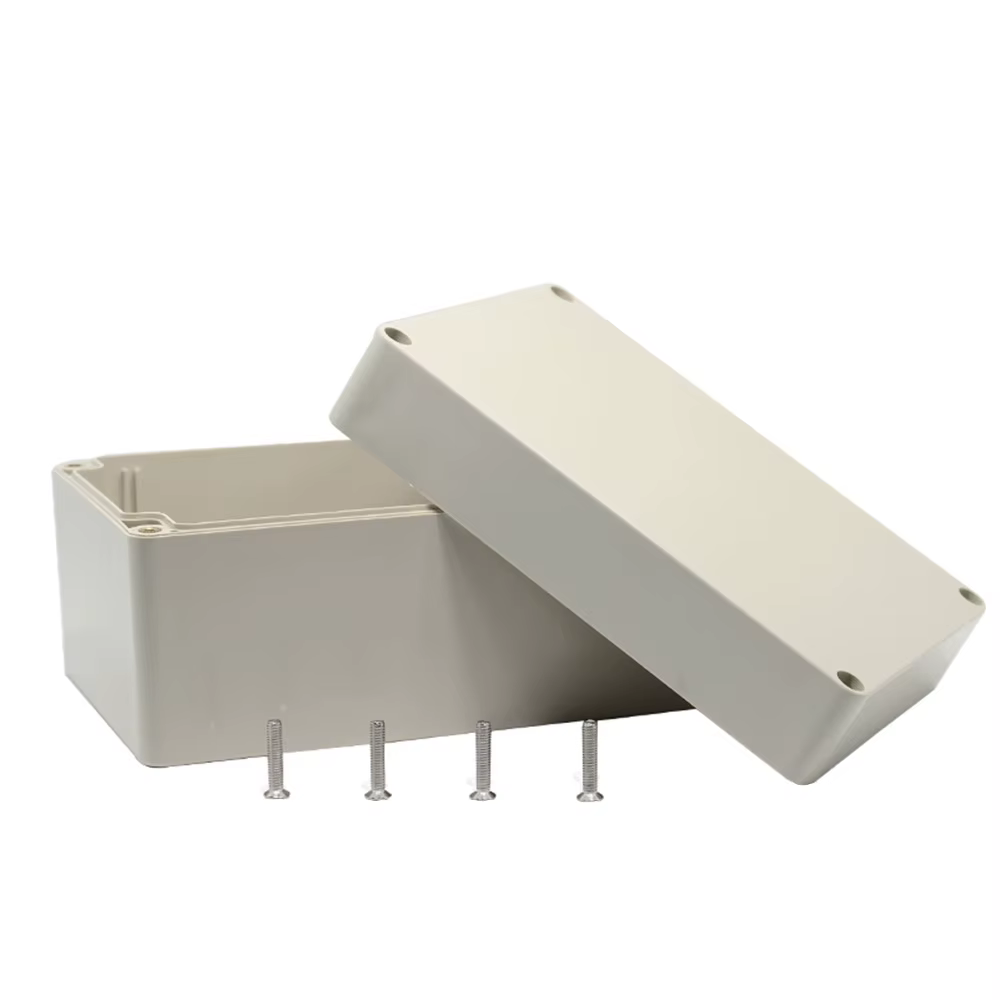 Boîte de jonction ABS pour projet électronique câble électrique IP67 boîtiers en plastique étanches extérieurs