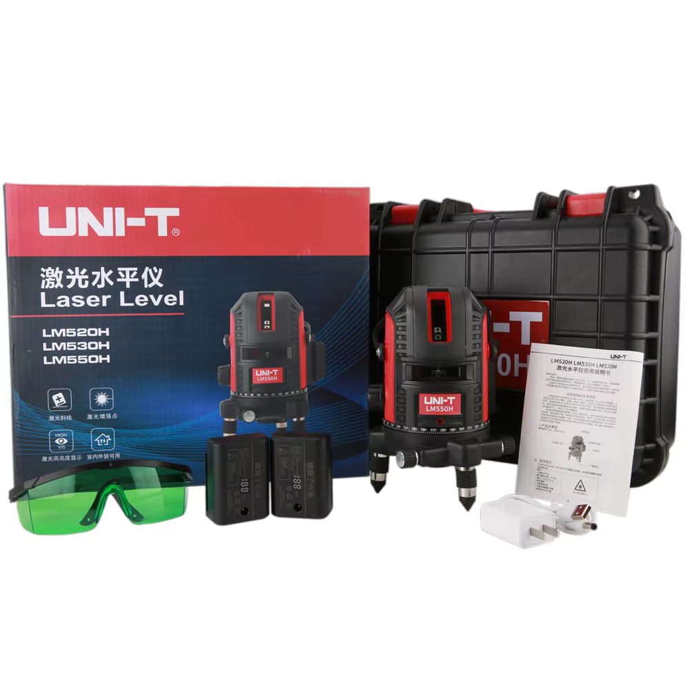 T LMcape H 16 12 lignes niveau laser tactile type haute luminosité faisceau vert auto-tombant
