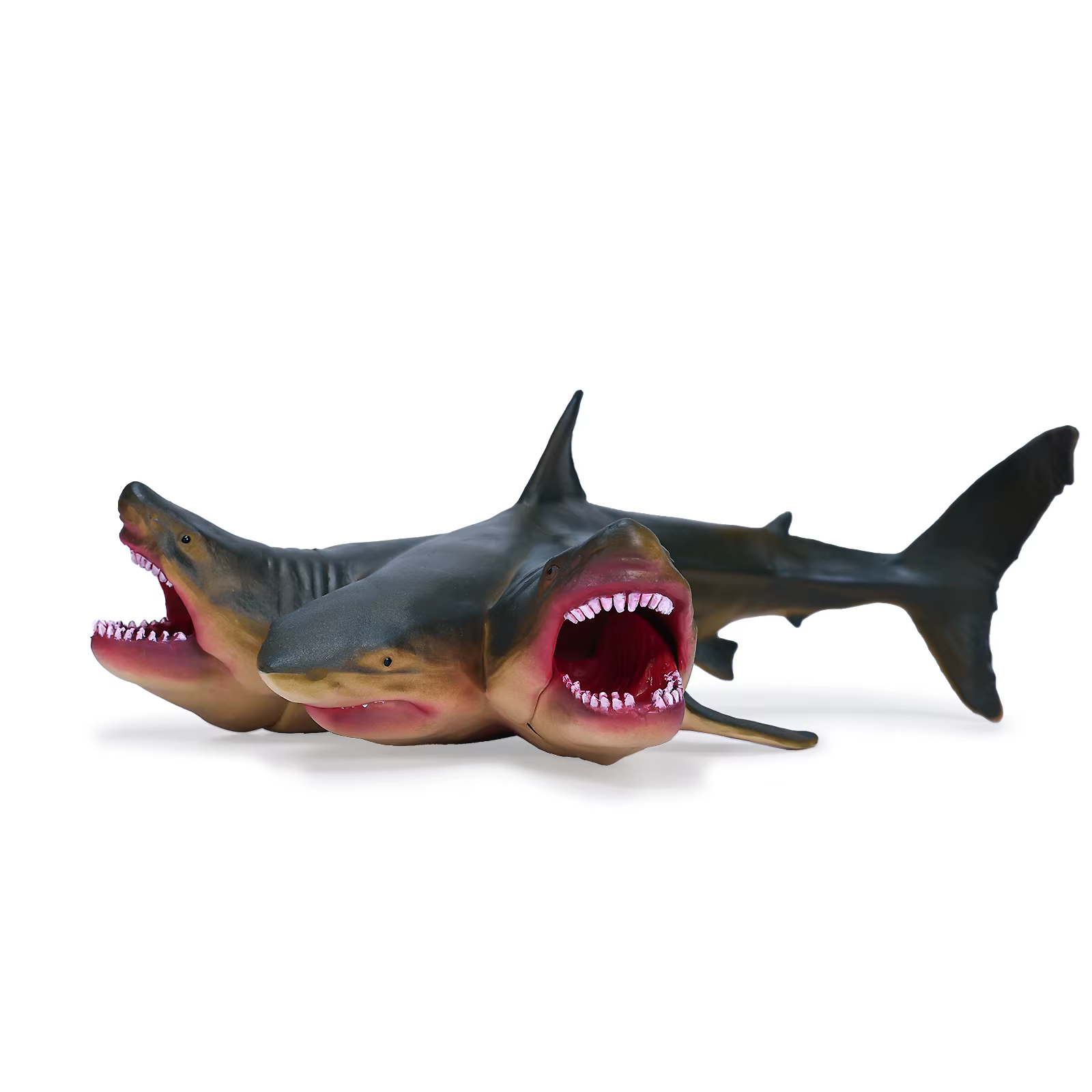 Grande figurine de requin blanc