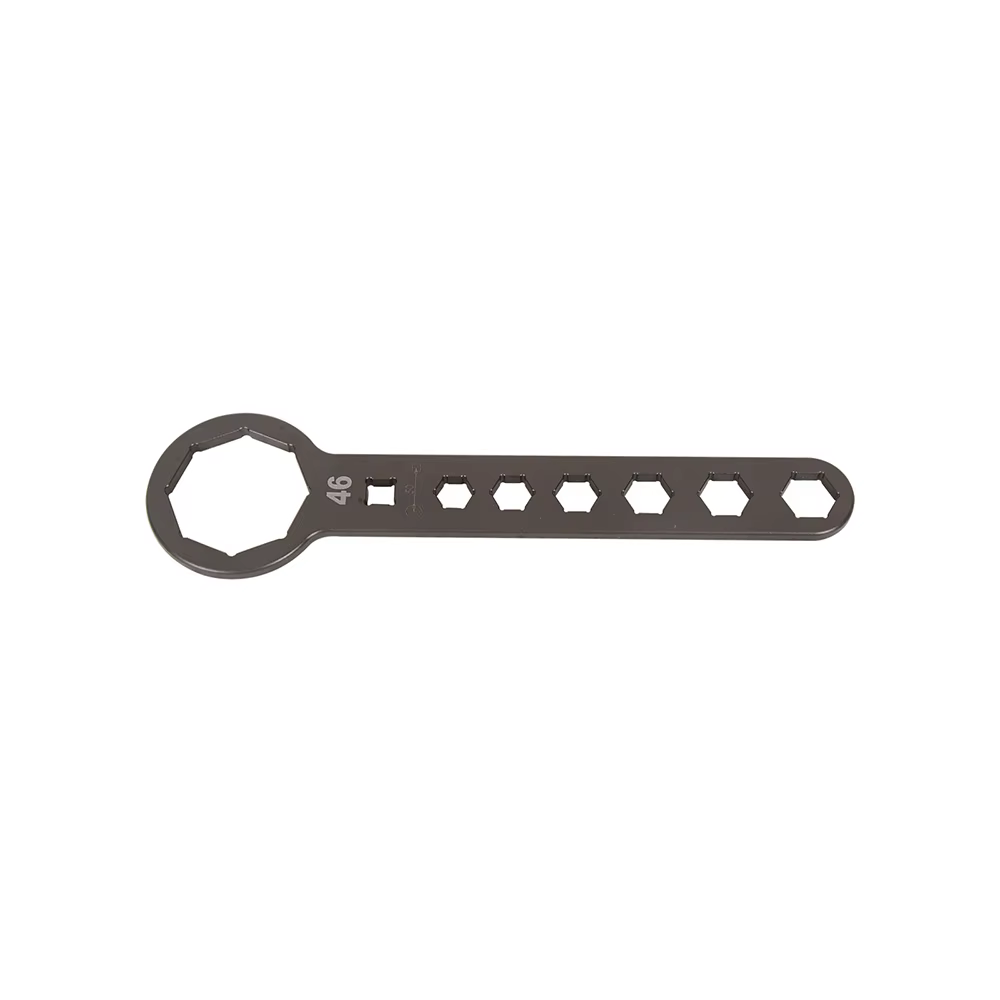 Clé à capuchon de fourche 40mm/41mm/45mm/46mm/48mm/50mm avec outil de réparation de clé d'amortisseur à 8 angles