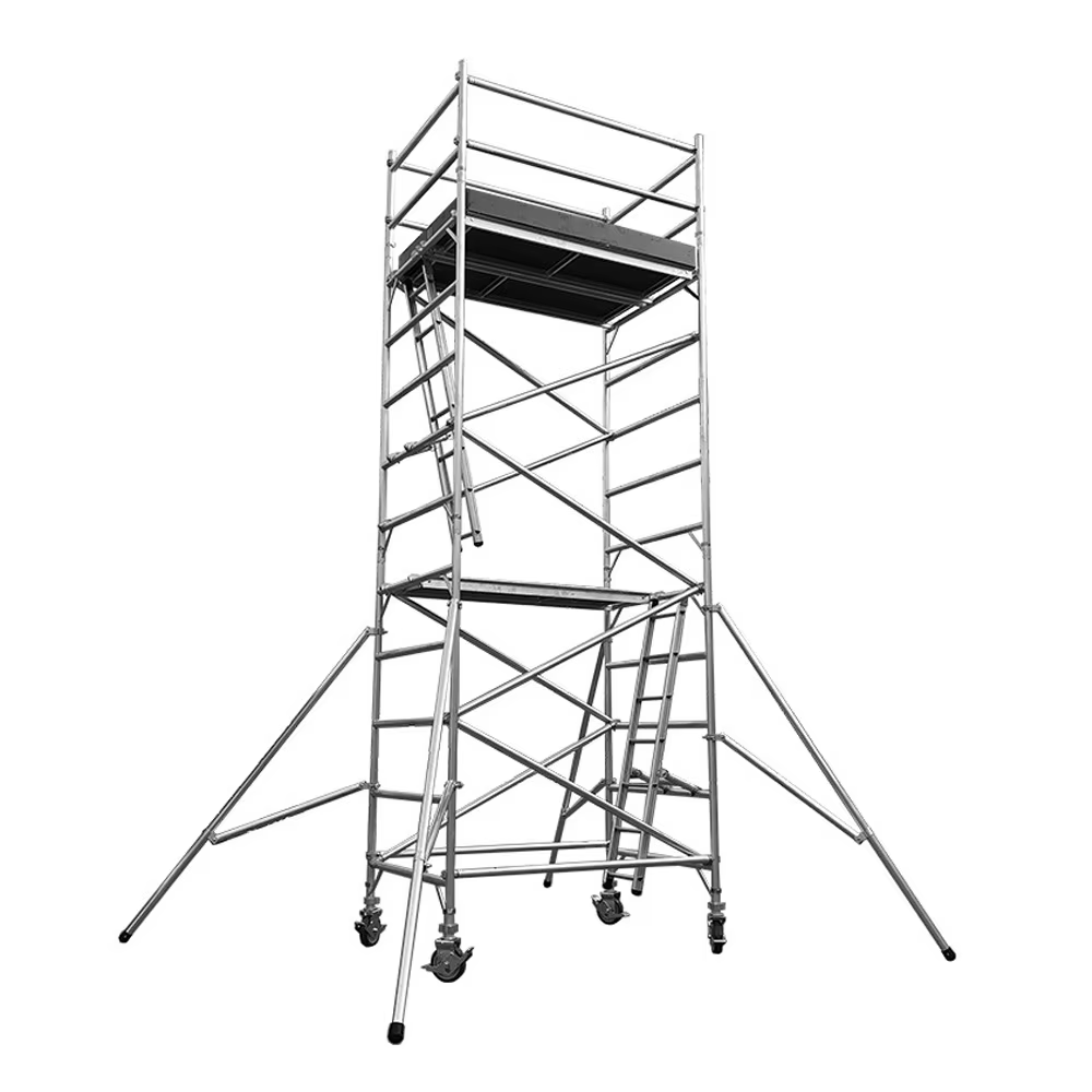 Tour d'échafaudage mobile en alliage d'aluminium