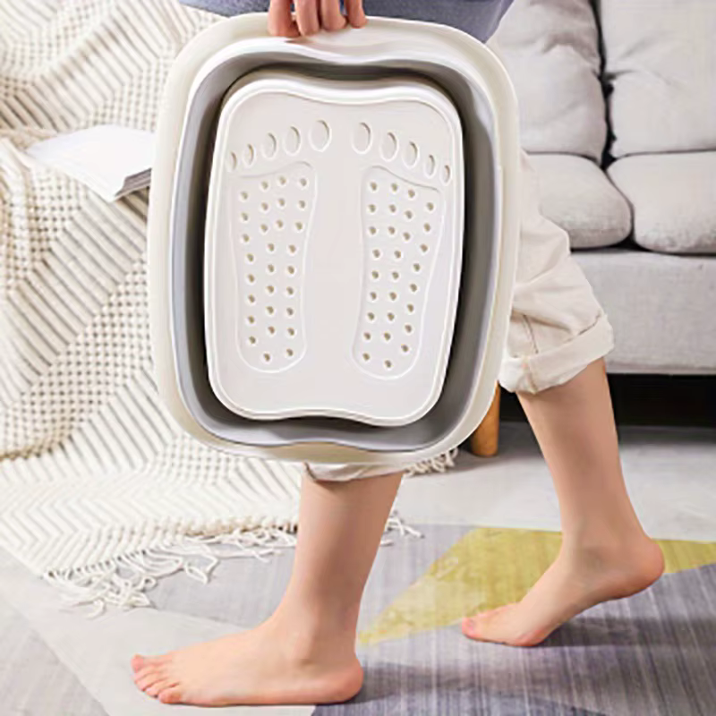 Bain de Pieds de Énergie Pliable