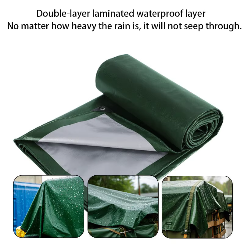 Grande bâche imperméable robuste 3m x 4m / 3m