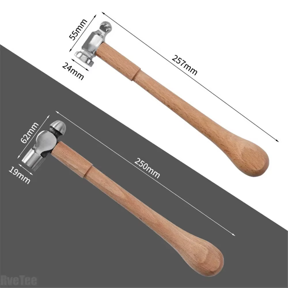 Marteau exécutif avec manche en bois pour forgeron