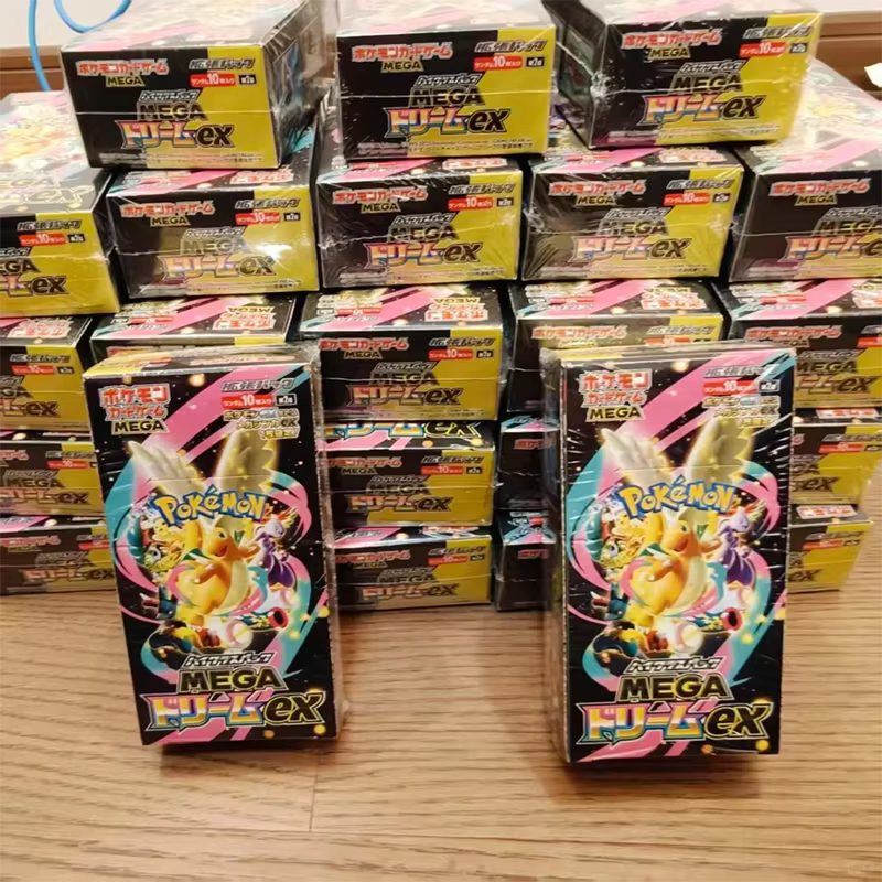 Pokemon TCG 2026 Nouvelle Édition Japonaise M2a Mew EX Boîte de Boosters Dorée Packs de Cartes à Collectionner Cartes Rares Cadeau d'Anniversaire En Stock