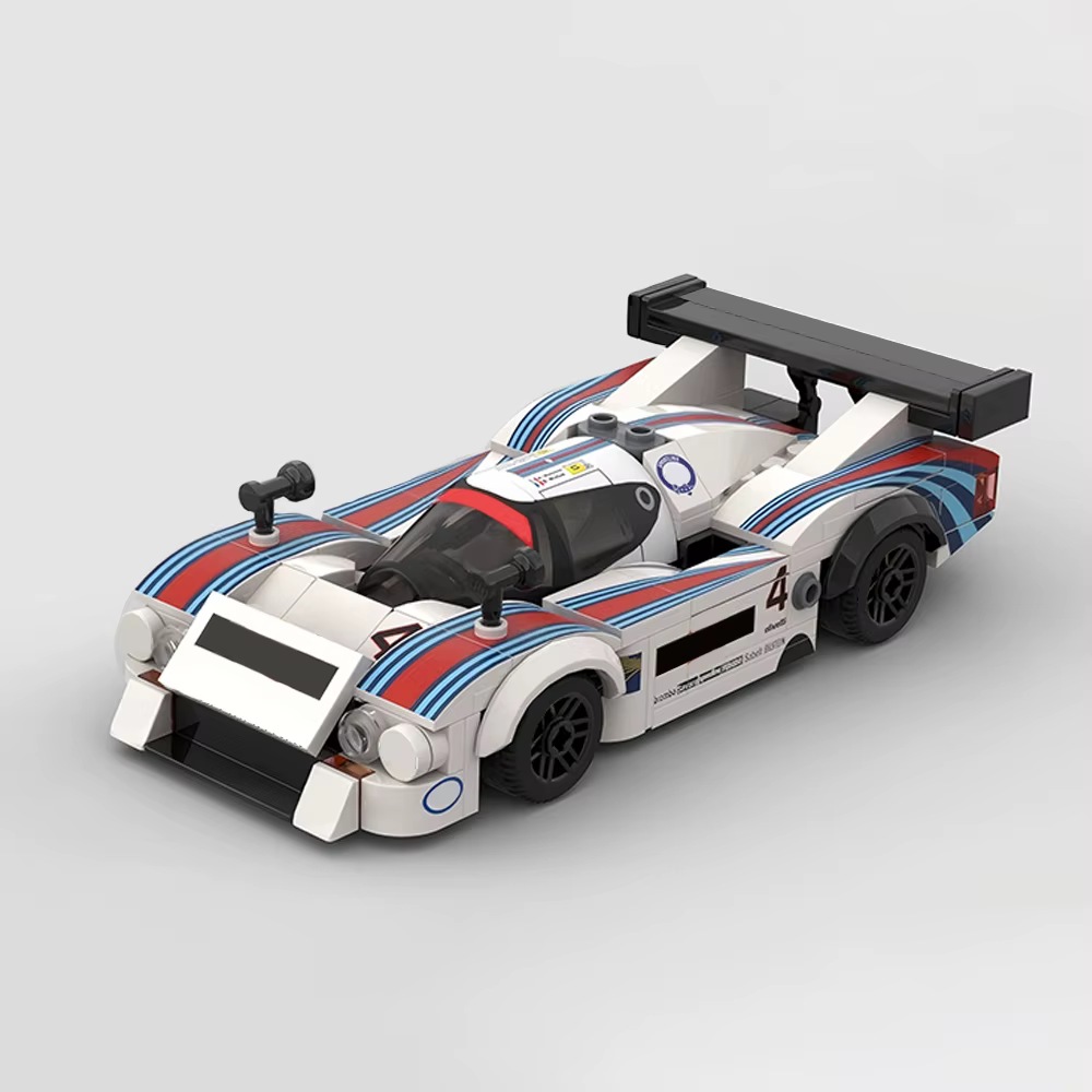 Nouveau modèle de voiture de course Lancia LC2 Martini pour la 24h de Le Mans