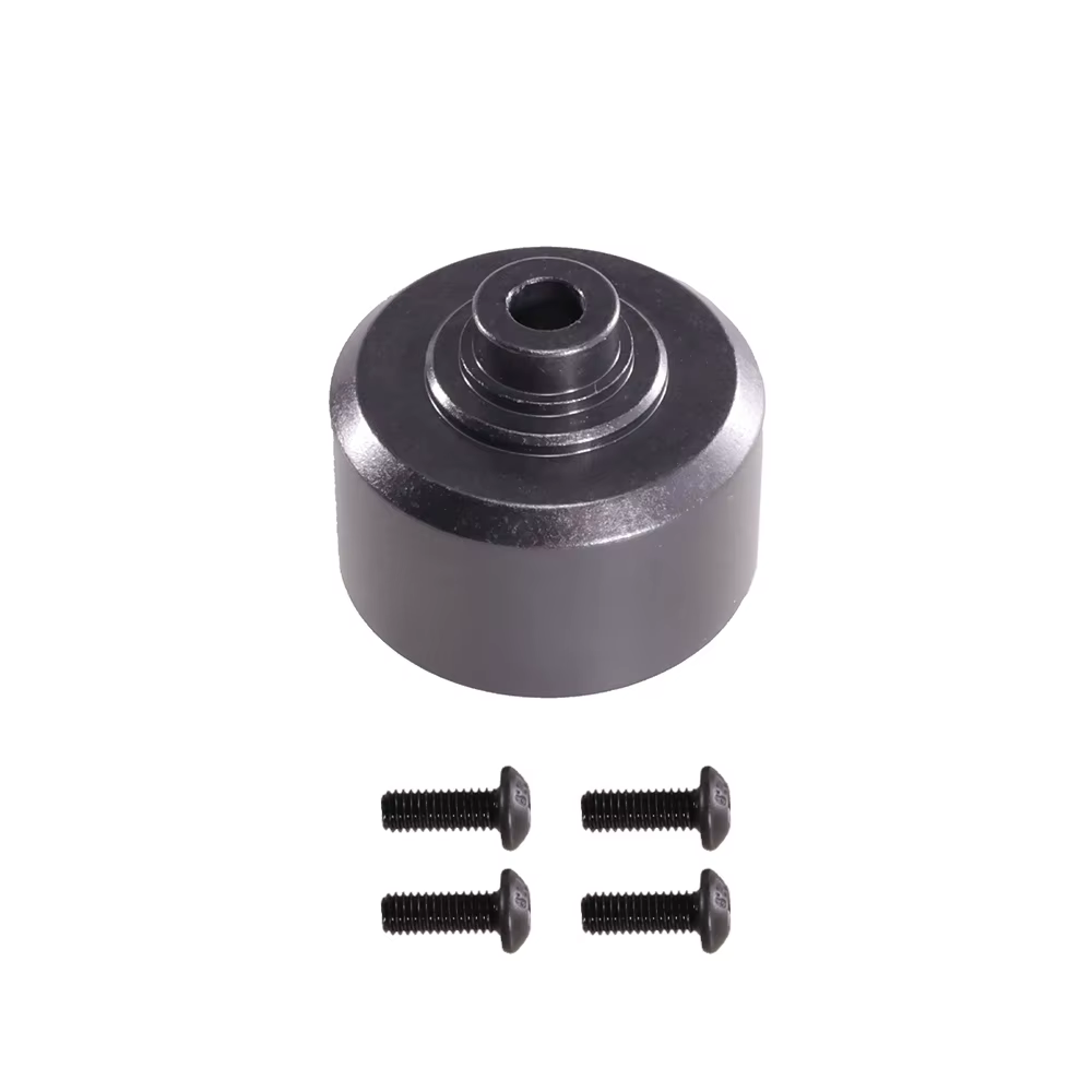 Boîtier de boîte de vitesses différentielle en métal adapté à MJX HYPER GO 1/10 10208 1/7 7303 pièces et accessoires de