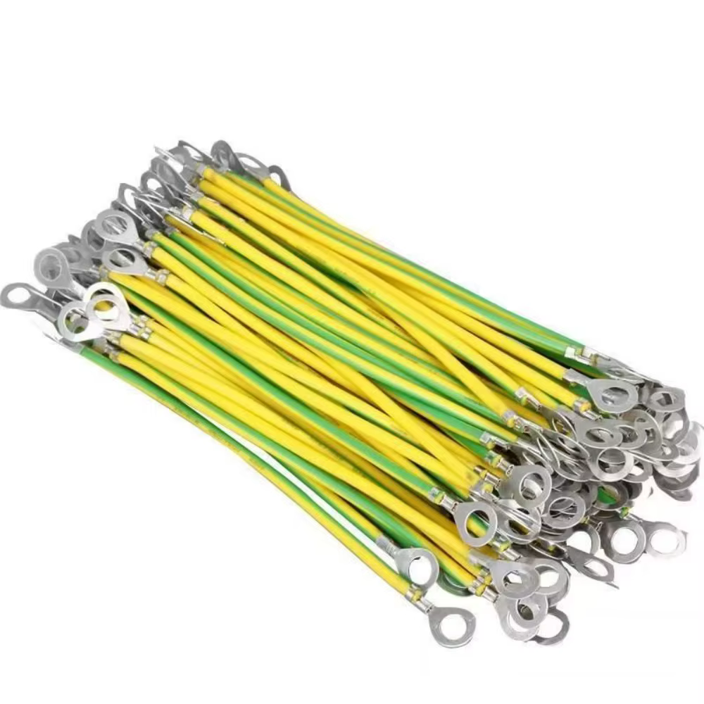 Câble de mise à la terre durable en cuivre plaqué aluminium tressé