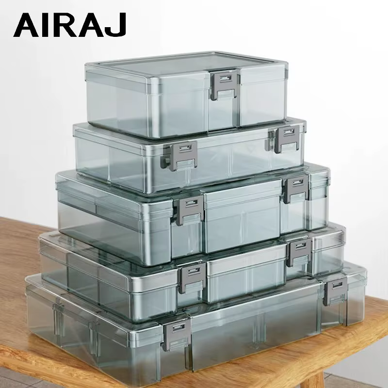 Boîte à outils de stockage de pièces multifonctionnelles