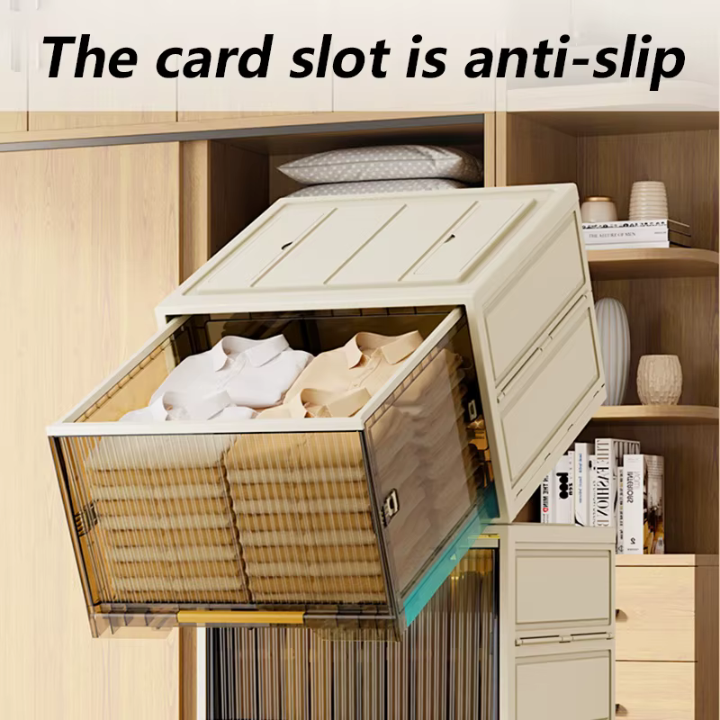 Boîte de rangement en plastique