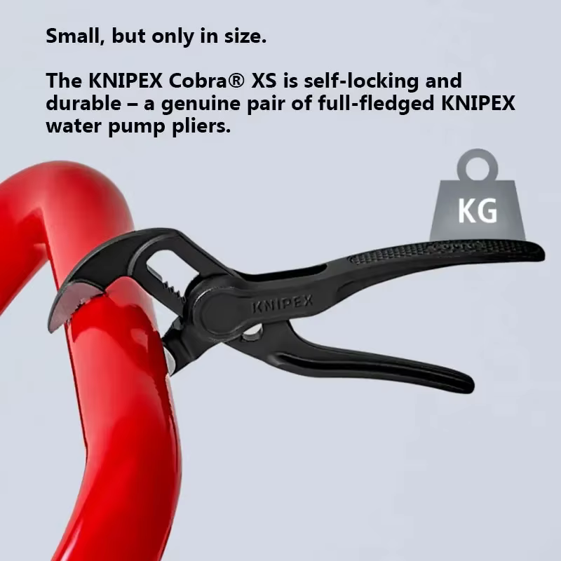 KNIPEX Cobra XS Mini pince à pompe à eau de 4 pouces