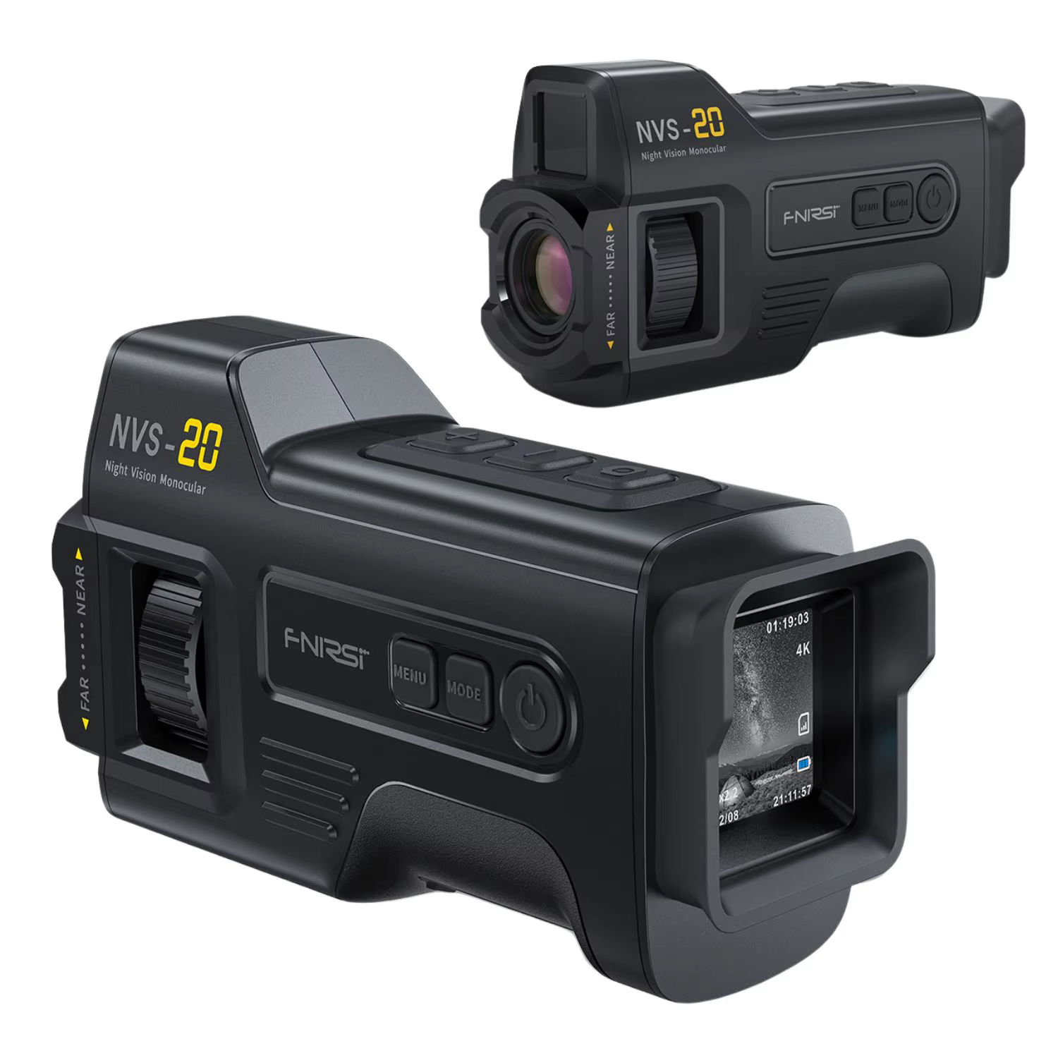 Appareil de vision numérique FNIRSI NVS-40 4K HD, zoom 6x, portée visuelle 300 m