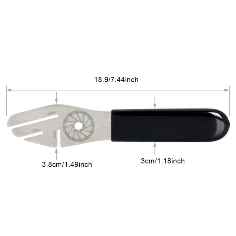 Outil de vélo, outil de réglage de l'alignement du rotor de frein à disque