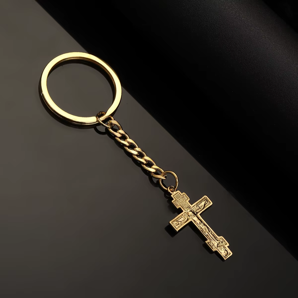Porte-clés croix éternelle