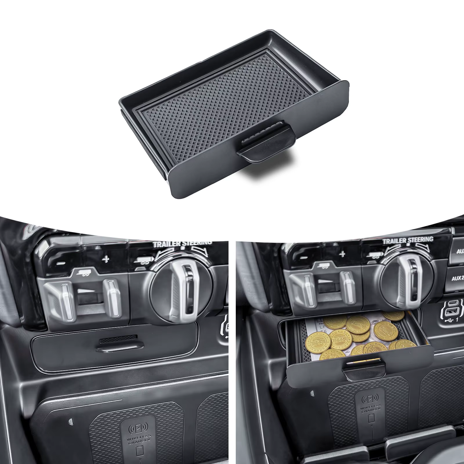 Boîte de rangement à tiroirs pour Dodge RAM 1500 2500 3500 2019-2026