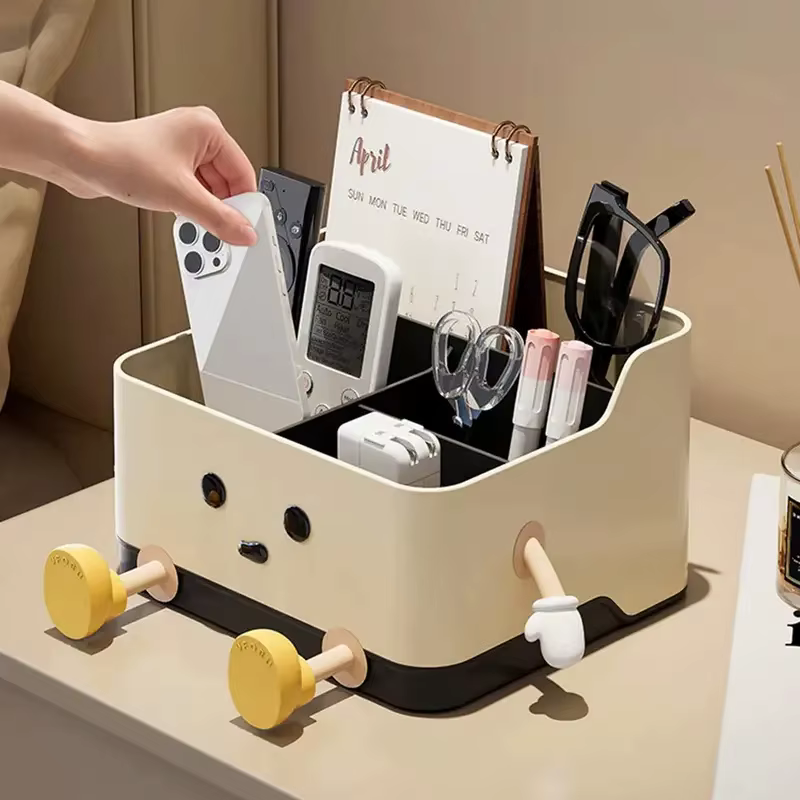 Boîte de rangement multifonctionnelle pour bureau