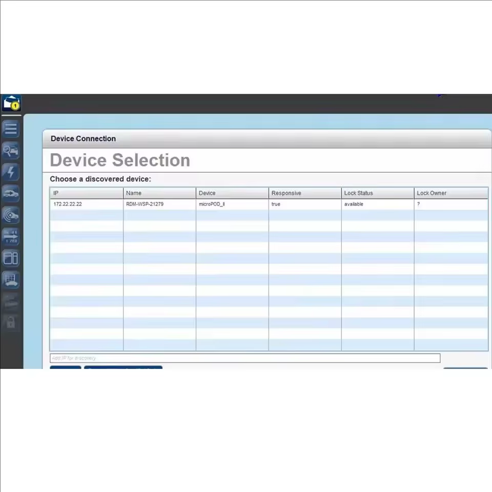 CDhorizon Engineering Software Work with MicroPod 2