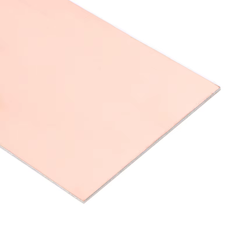 Stratifié FR4 carte PCB plaque plaquée cuivre double face 100x200x1.5mm