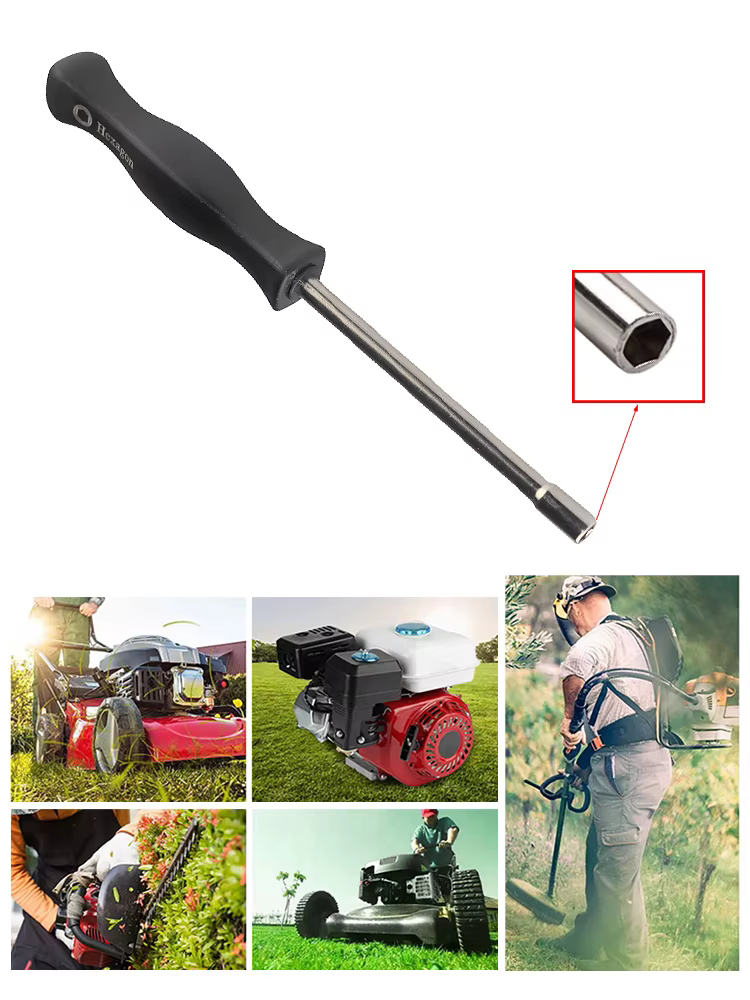 Outil de réglage de carburateur hexagonal pour tronçonneuse Stihl Ryobi Poulan Echo