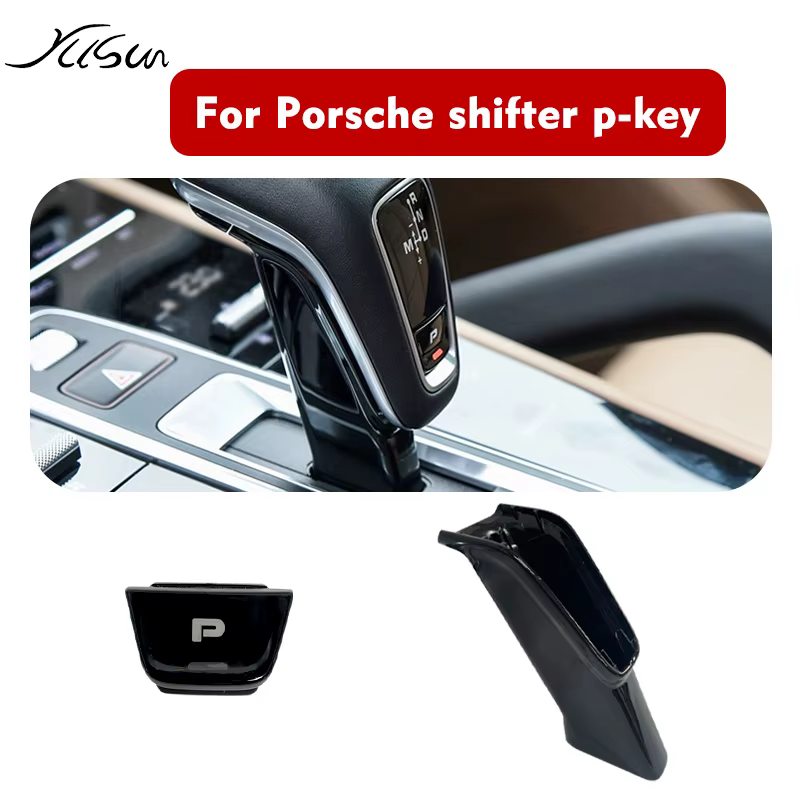 Pour Porsche Cayenne 2018-2023 9Y 0713140 Un kit de réparation de clé P de stationnement de bouton de changement de vitesse de console centrale intérieure de voiture