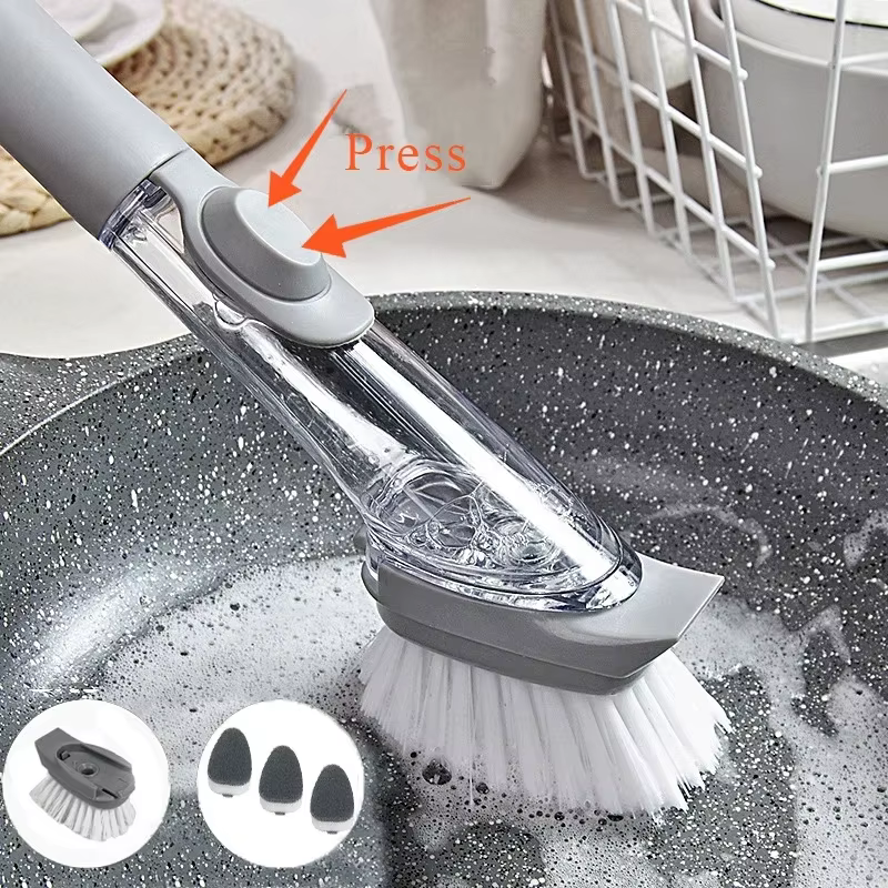 Brosse de nettoyage de cuisine 2 en 1