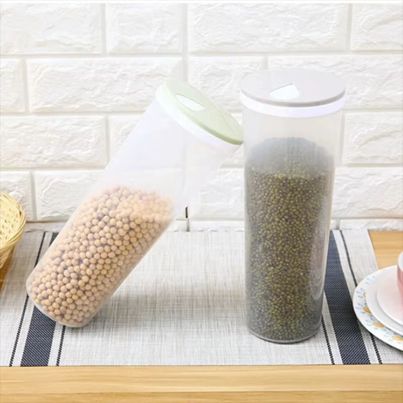 Boîte de rangement quantitative divisée en plastique de qualité alimentaire pour la cuisine