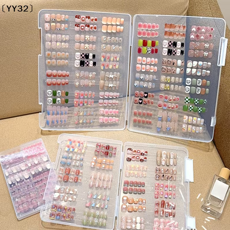 Boîte de rangement pour faux ongles