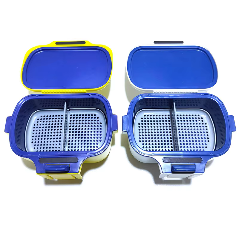 Boîte à appâts de pêche portable avec isolation