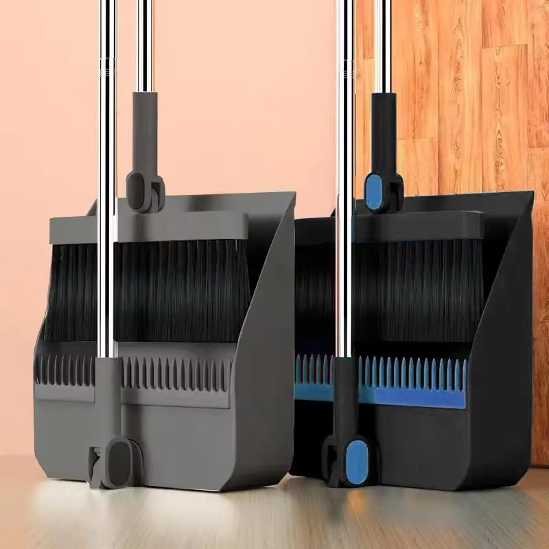 Ensemble de balai domestique, tête de brosse, balayage individuel, pelle à ordures pliable