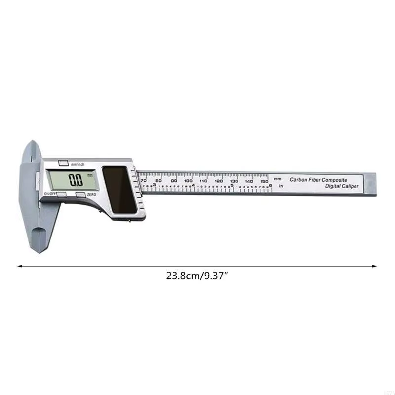 l'étrier numérique 0-150 mm / 0-6 "mm pouce conversion profondeur