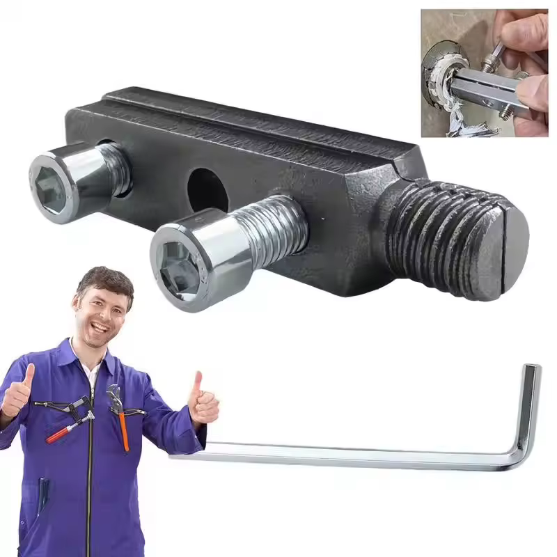 Extracteur de vis de valve de robinet-outil multifonctionnel pour enlever les vis dénudées et les boulons endommagés