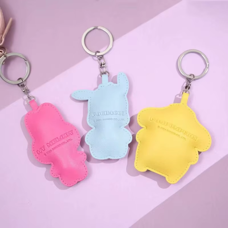 Porte-clés Hello Kitty en cuir