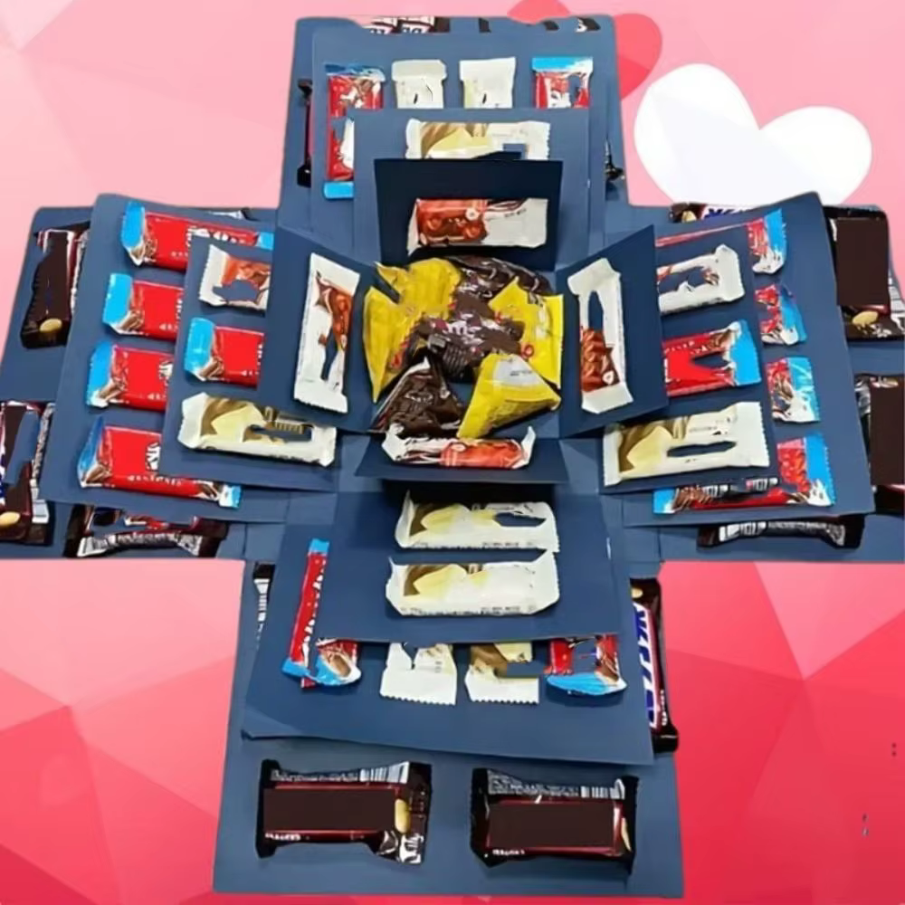 Coffret cadeau d'explosion Surprise à faire soi-même