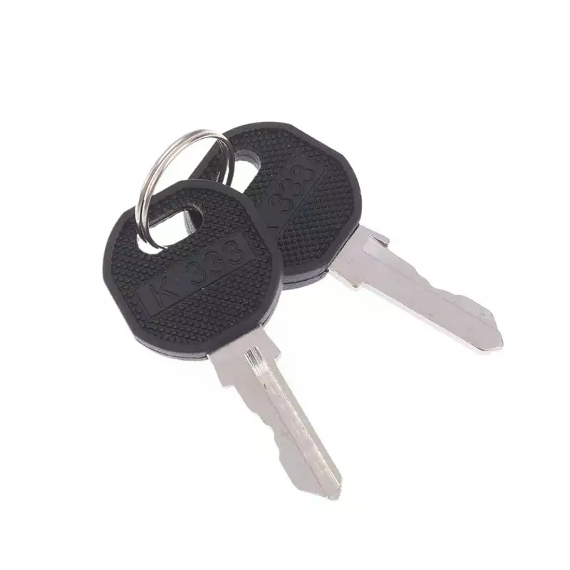 2 pièces K333 clés clé de casier de caravane pour Emka EK333 Elddis clé