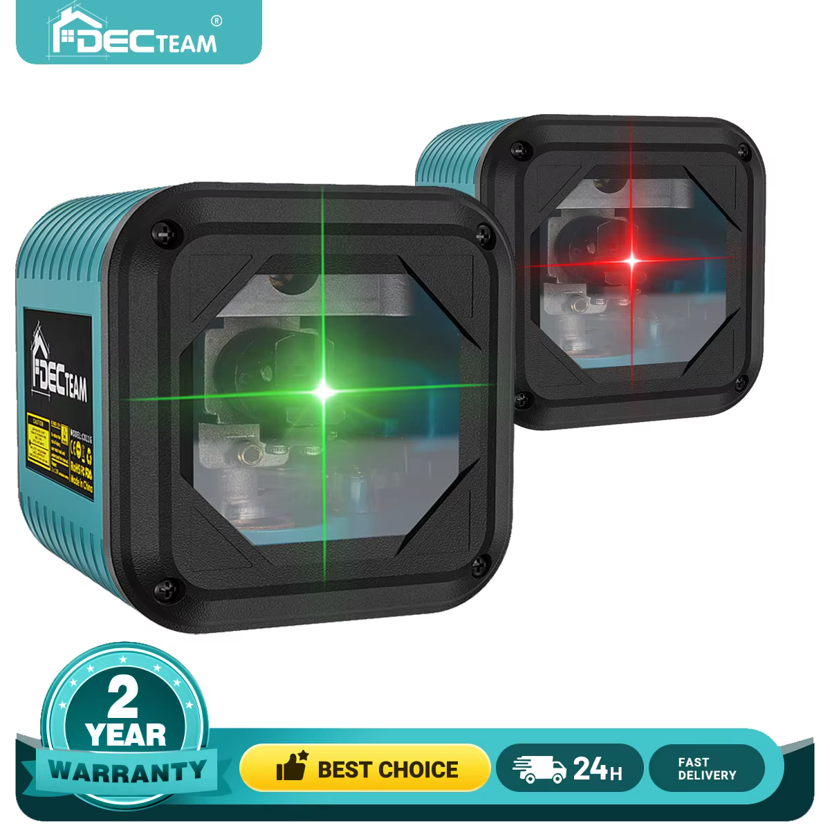 Niveau laser Decteam 2 lignes