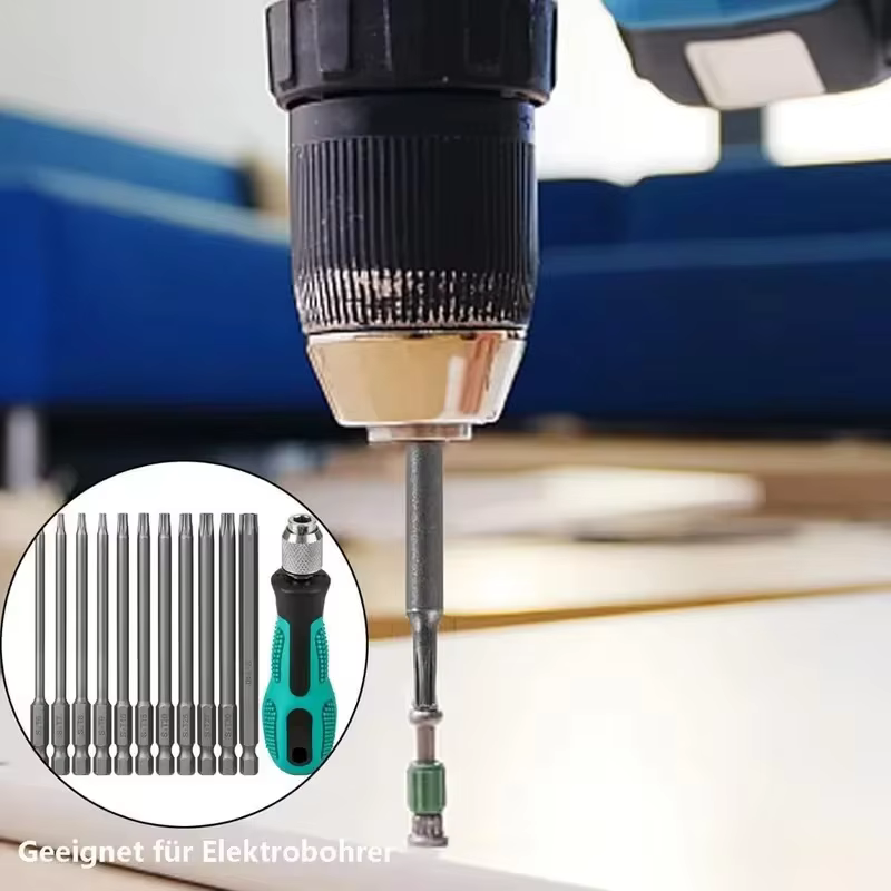 Jeu de tournevis Torx, jeu de tournevis de sécurité Torx 1/4 "