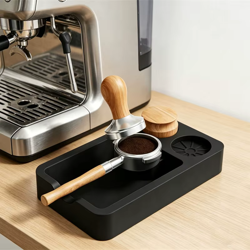 Boîte à marc de café 2-en-1 en silicone