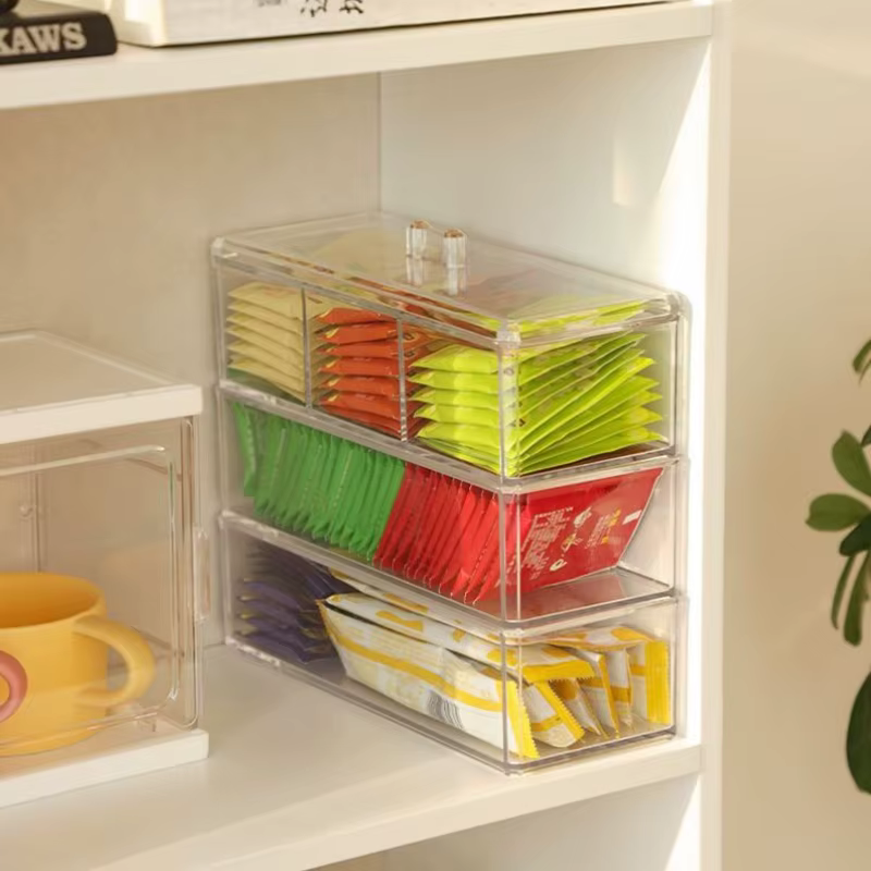 MELType-Boîte de rangement pour sachets de thé
