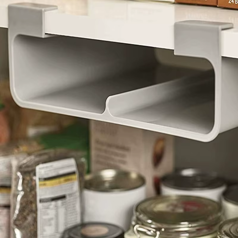 Boîte de rangement suspendue pour film alimentaire