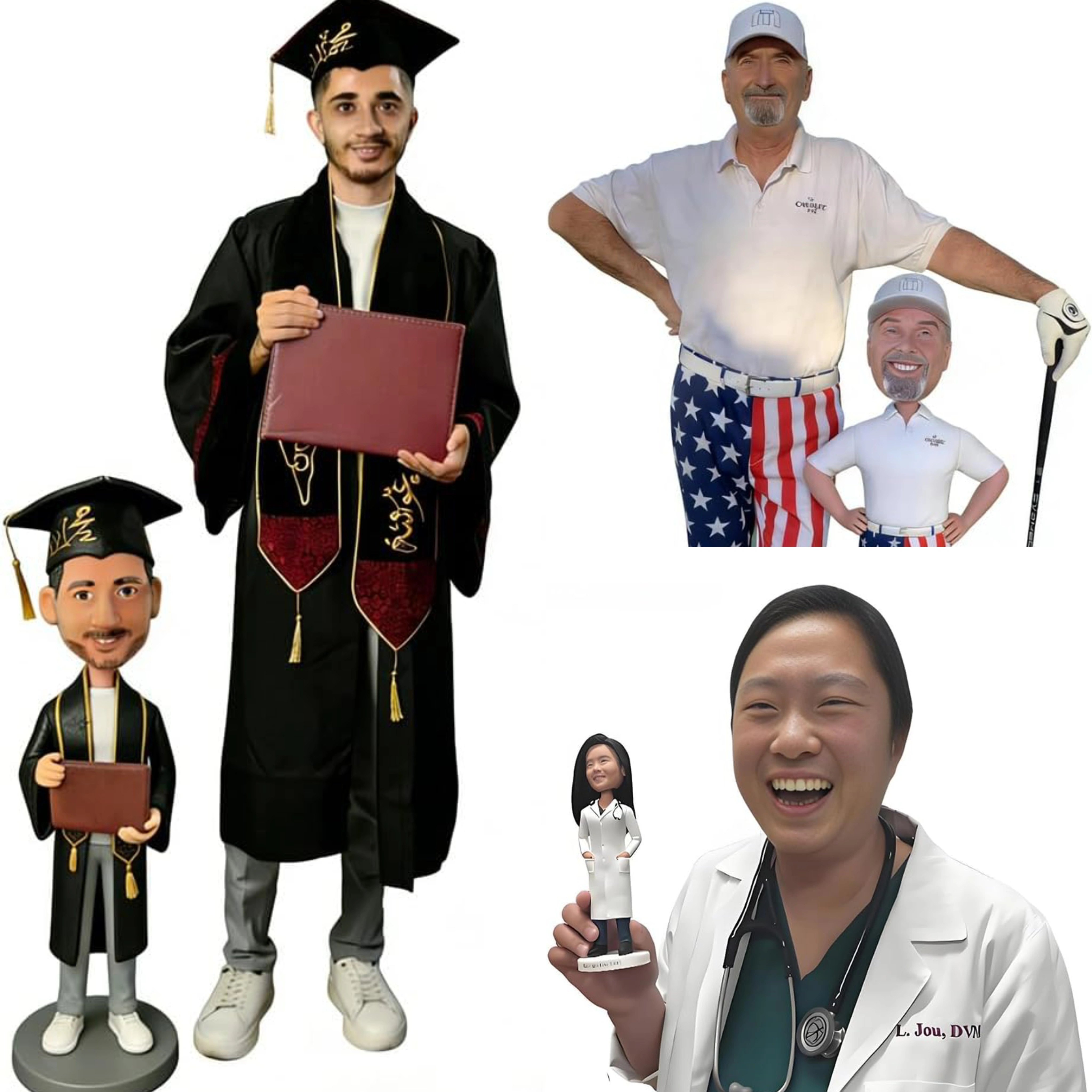 Figurine personnalisée Bobblehead