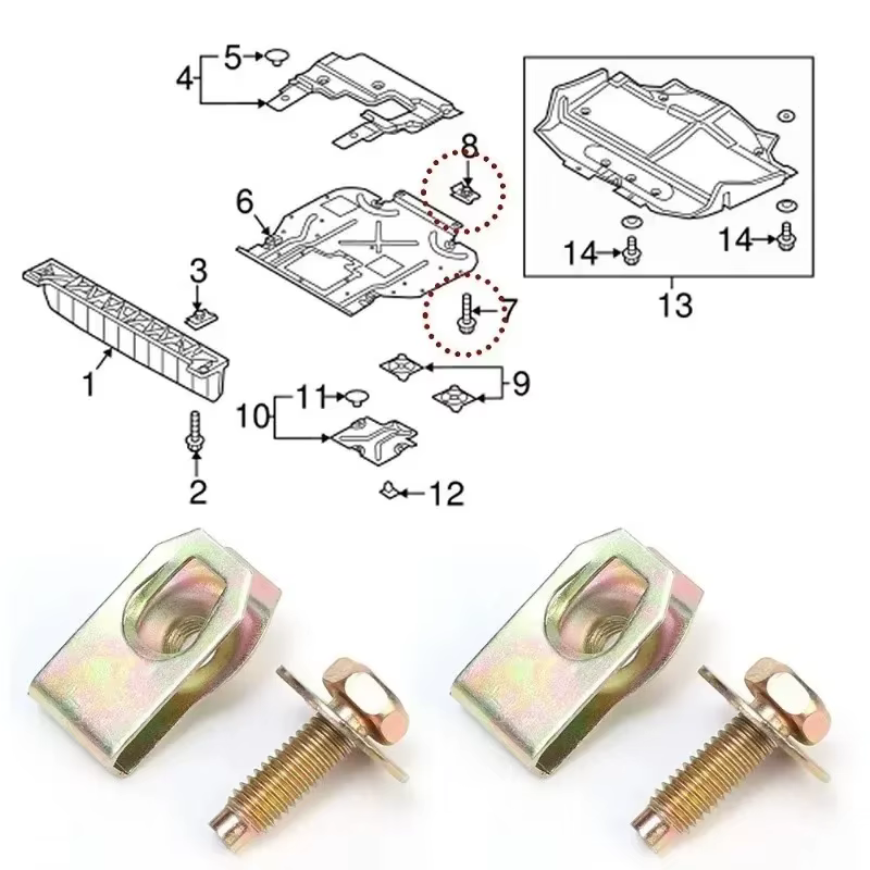 Fixations à vis autotaraudeuses