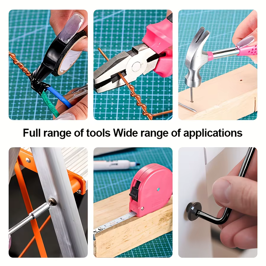 1 ensemble de kits d'outils ménagers (chaque