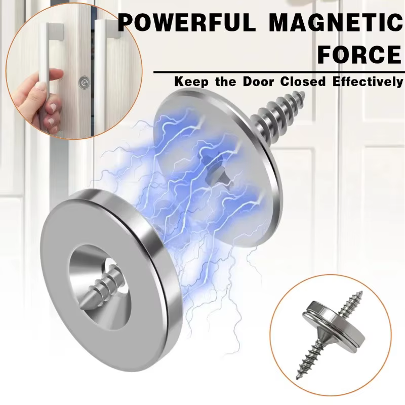 Loquets magnétiques robustes pour armoire