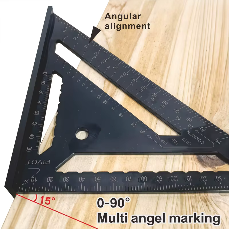 Règle triangulaire 7 pouces 12 pouces