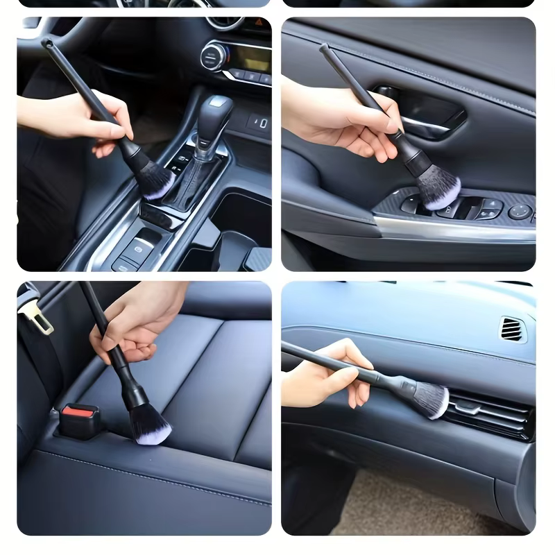 Brosse à poils doux pour intérieur de voiture