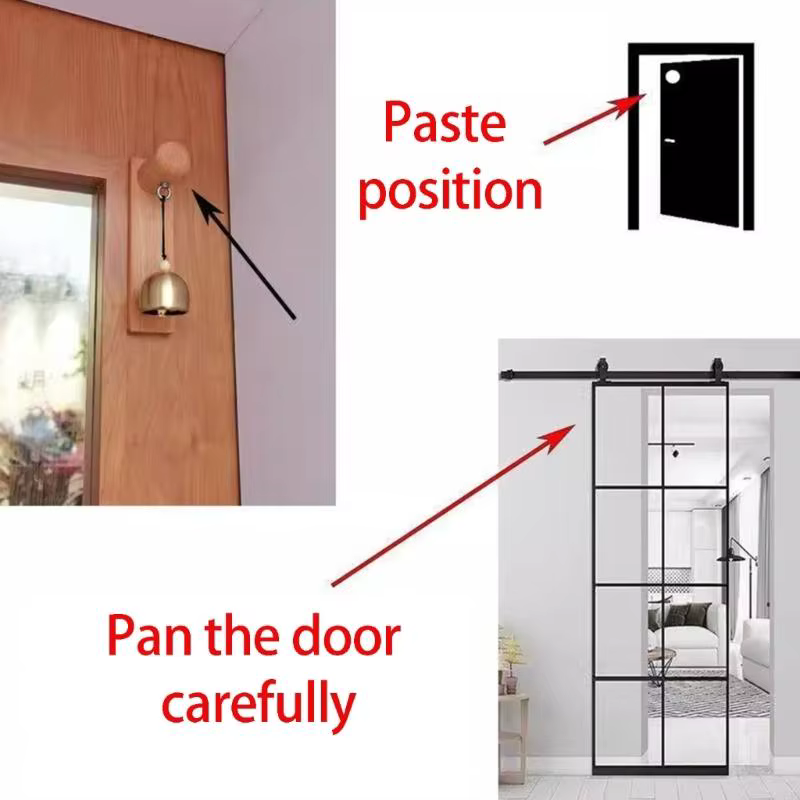 Alerte porte d'entrée décorative