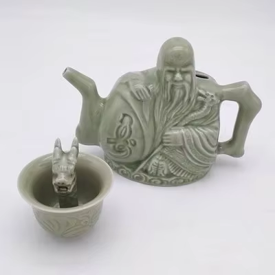 Théière en céramique pour café